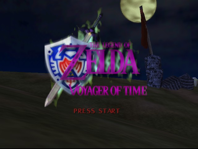 The Legend of Zelda - Voyager of Time Title Screen